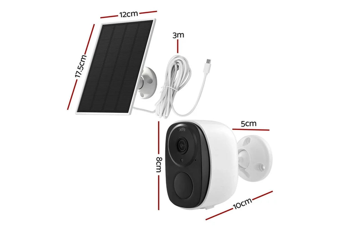Ul-Tech 3MP Solar Security Camera