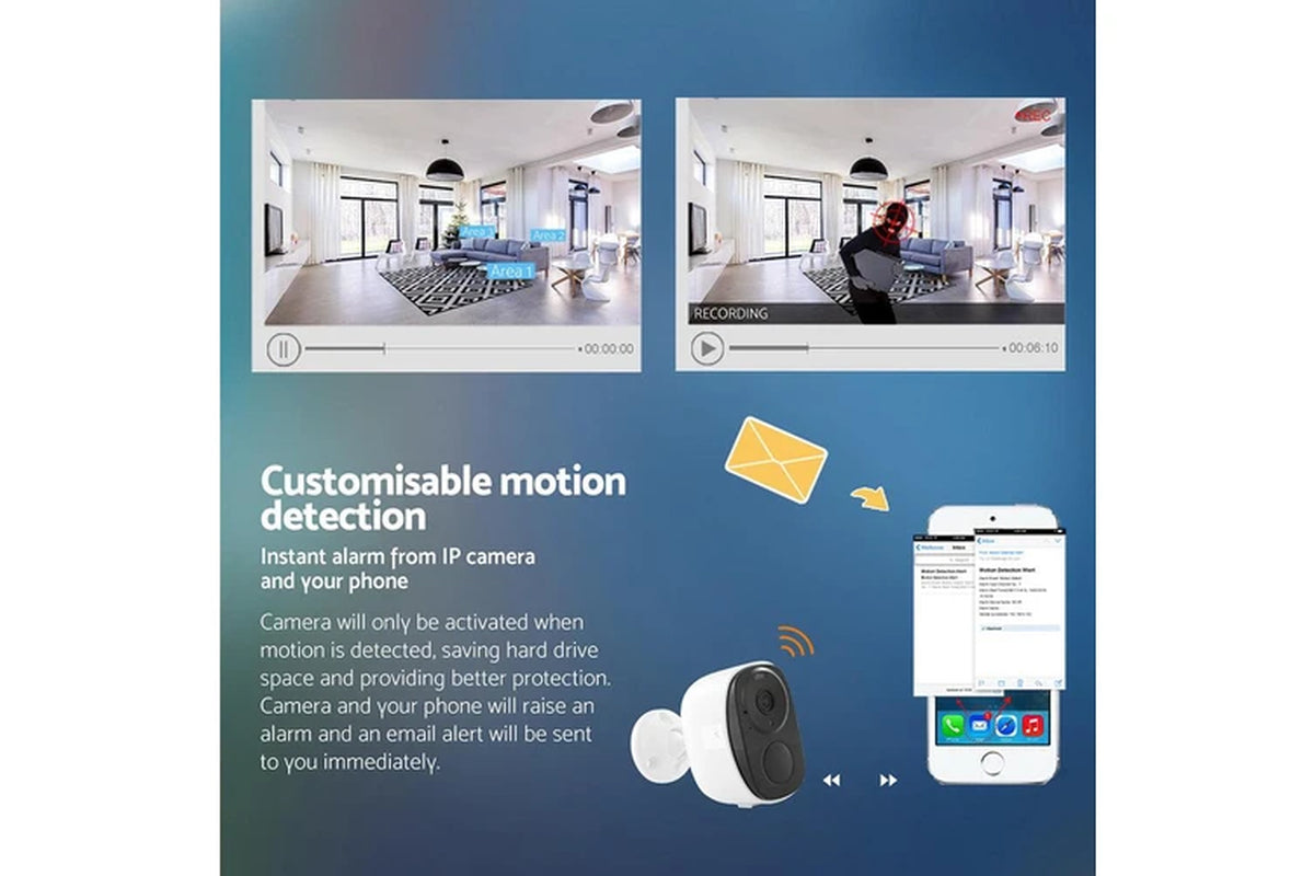 Ul-Tech 3MP Solar Security Camera