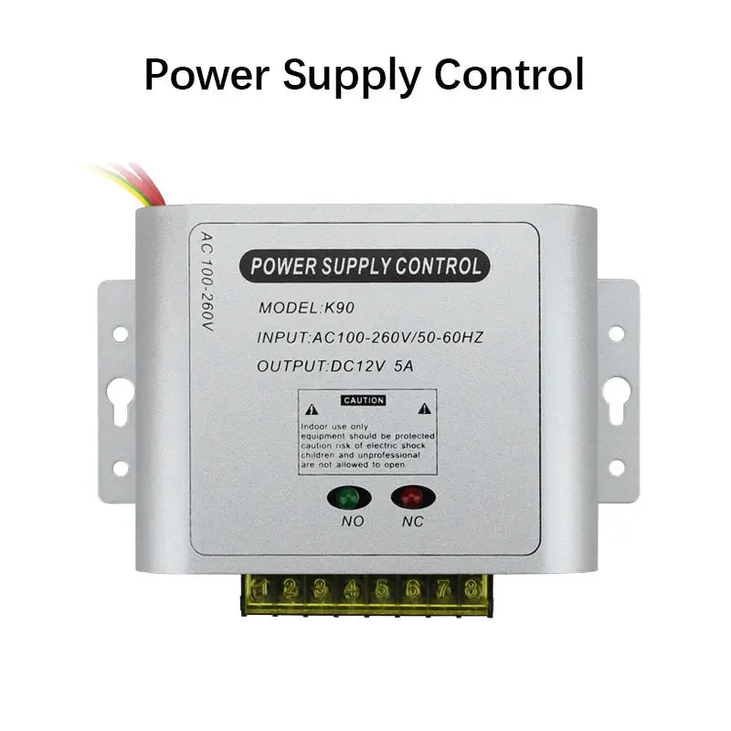 ANJIELO Doorbell Video Intercom System Accessories DC 12V Access Control Power Controller | Electric Lock | Electromagnetic Lock