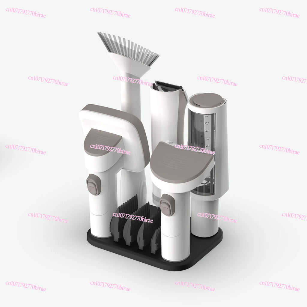 Pet Smart Hair Trimmer, Hair Suction and Combing Integrated Machine, Electric Push and Shear, Multi-functional Vacuum Cleaner