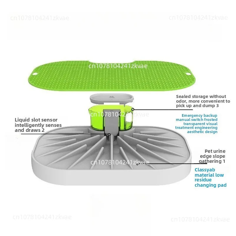 Smart Dog Toilet, Fully Automatic Diaper-free Pad, Suitable for Small Dogs