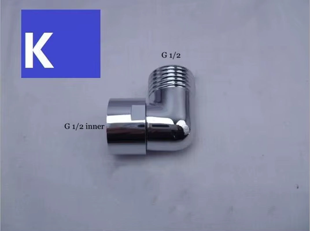 Three-Way Water Diverter T-Shaped Adapter Shower Diverters Connector Toilet Bidet Water Separator Faucet Splitter Valve