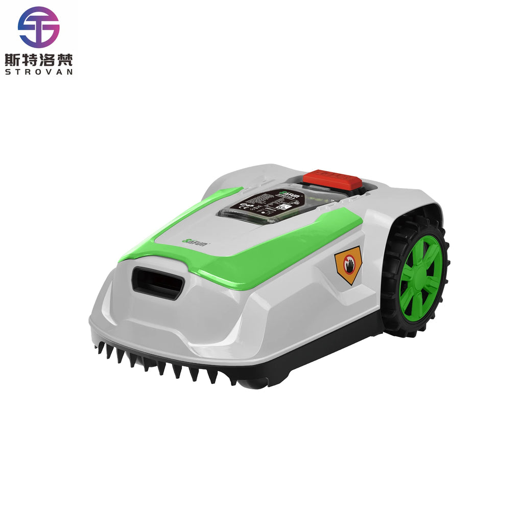 STLF Hot Selling 1600W Mini Electric Robot Lawn Mower Self-Propelled Intelligent Automatic Charging Bluetooth APP Support Grass