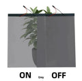 Modern Black Self-Adhesive PDLC Smart Film for Glass Privacy Switchable Remote Control PET for Apartment Hotel Decorative