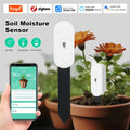 Smart Zigbee Soil Tester Thermometer Hygrometer Garden Automation Irrigation Detector for Plant Care Garden Automation