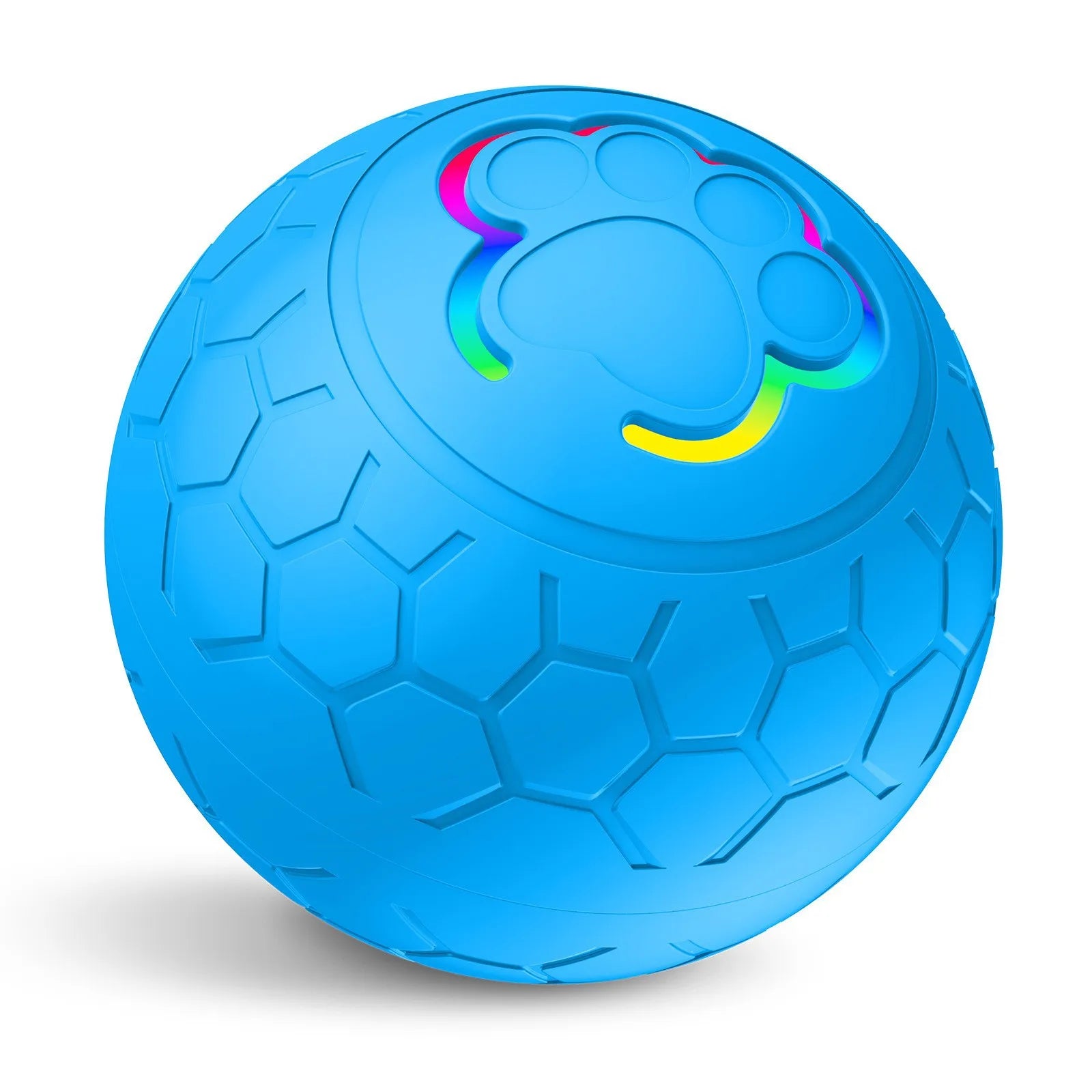 Smart Pet Jumping Balls, Dog Cat Interactive Balls, USB Rechargeable, For Small Dogs, With Colorful Flashing Lights, Two Modes A