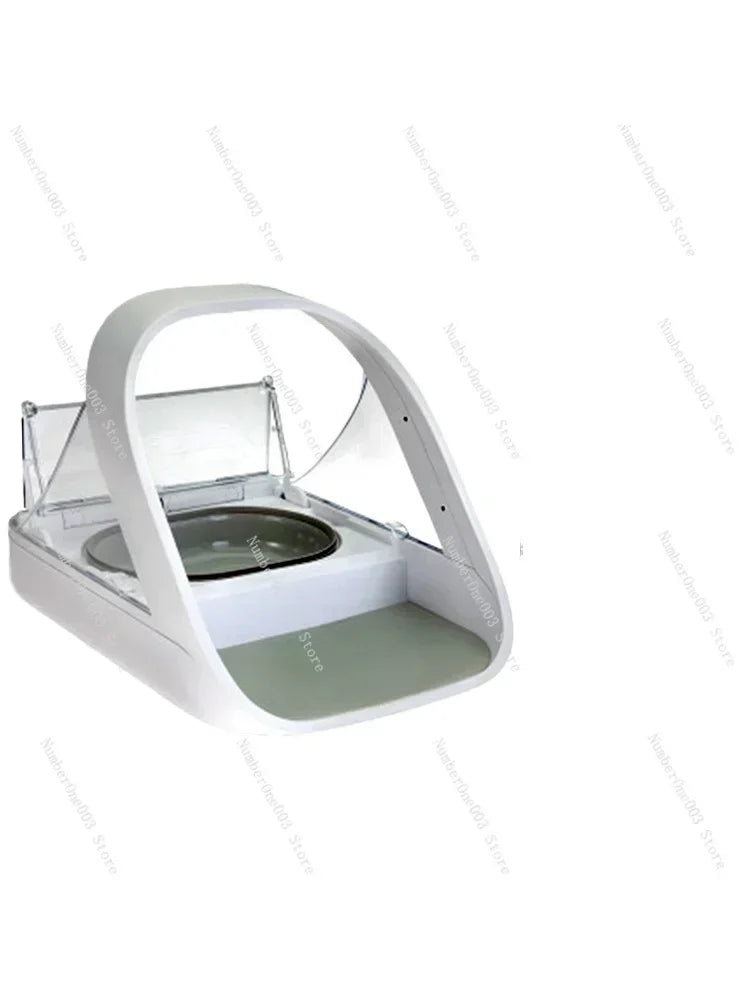 Smart chip recognition induction multi-cat automatic feeder wet food preservation pet cat bowl insect control