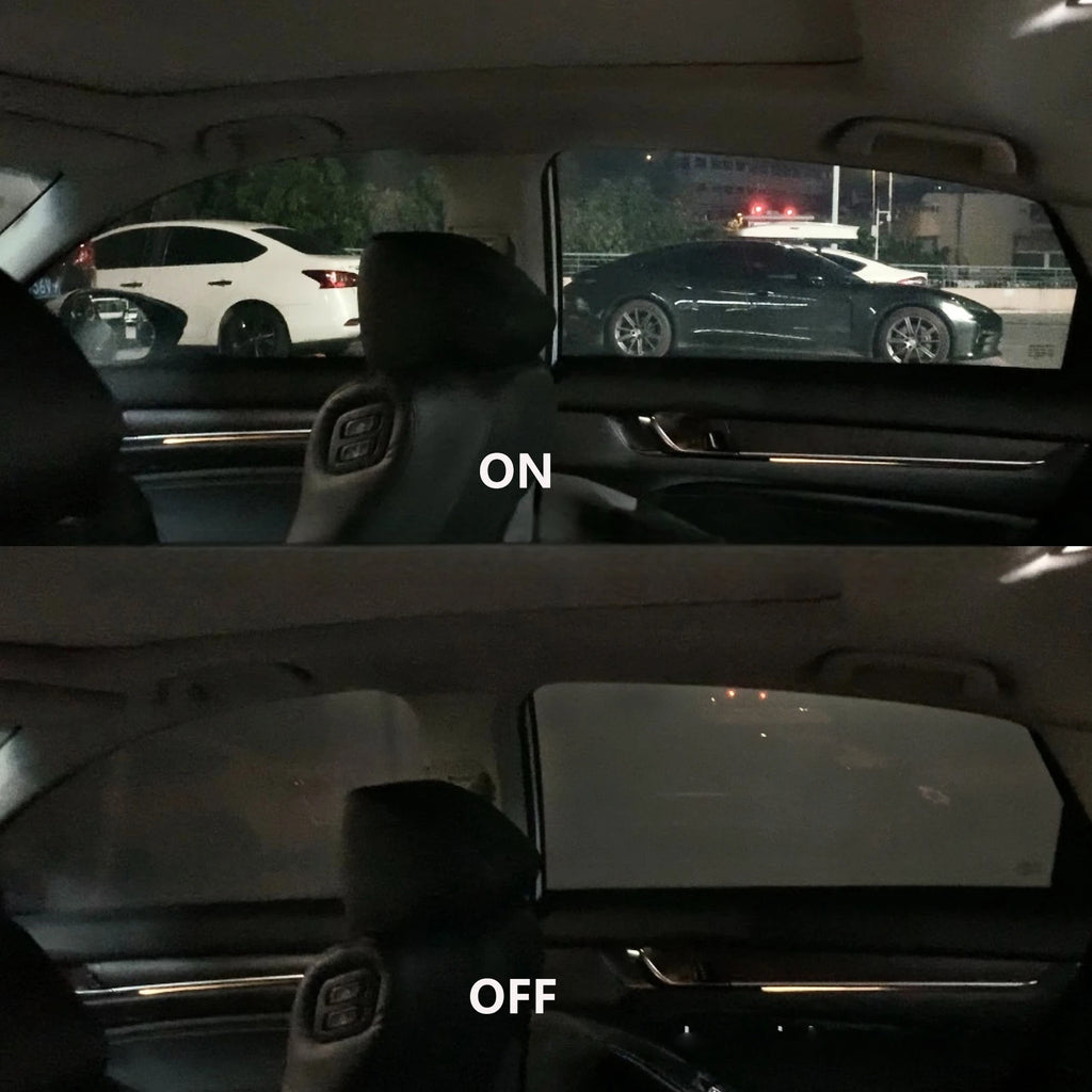 Smart PDLC Privacy Car Window Film Tint PVC Electric Tint Film Remote Control Electrochromic Film for Body Vehicle Window