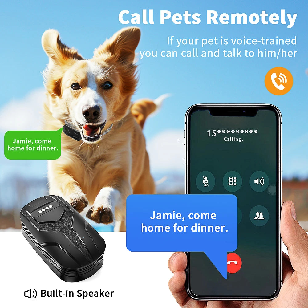 TIZE 4G Tracking Smart Geo Fencing Pet Collar