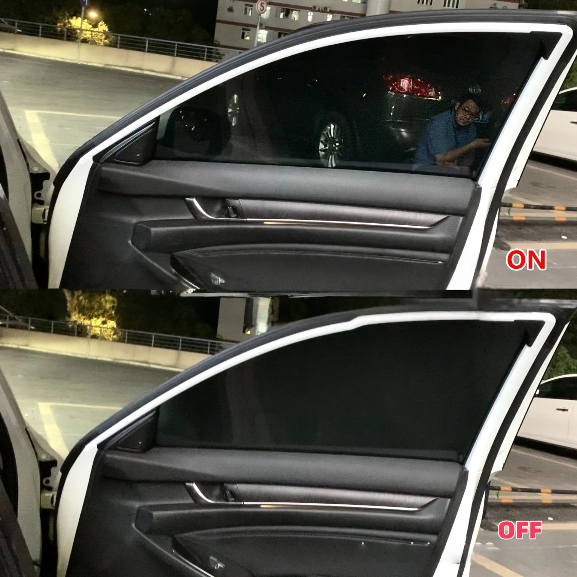 Smart PDLC Privacy Car Window Film Tint PVC Electric Tint Film Remote Control Electrochromic Film for Body Vehicle Window