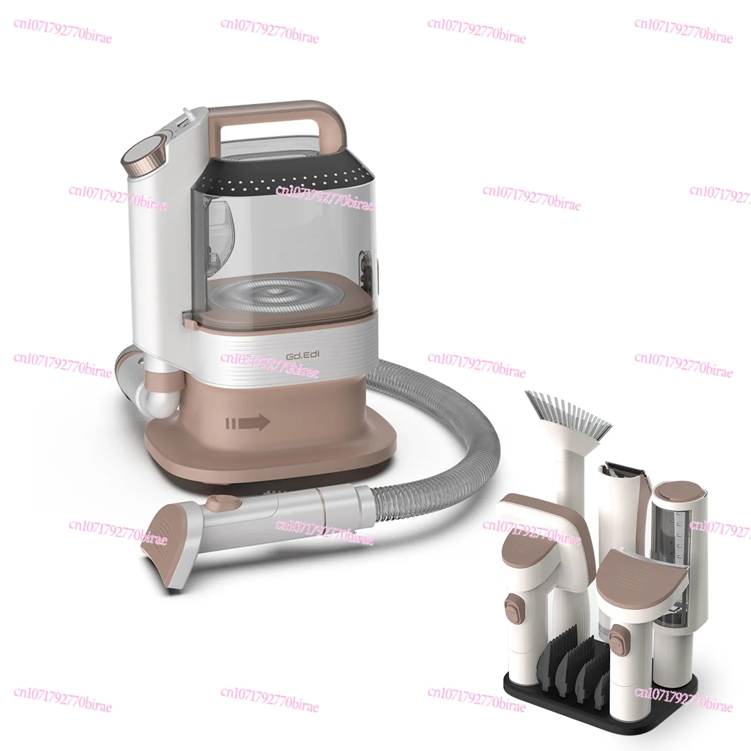 Pet Smart Hair Trimmer, Hair Suction and Combing Integrated Machine, Electric Push and Shear, Multi-functional Vacuum Cleaner