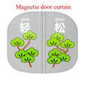 Magnetic automatic closing dustproof, sandproof and odor-proof door curtain _ suitable for Homan 106L pet smart cat box