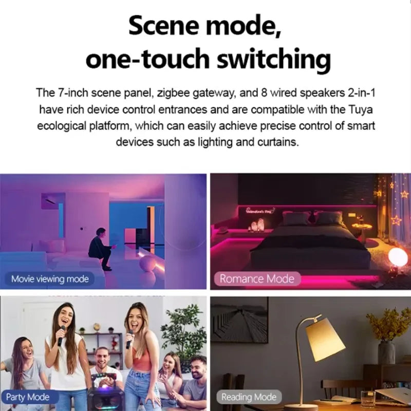 STLF 7-Inch Smart Q7 Wireless Home Automation Central Control Panel