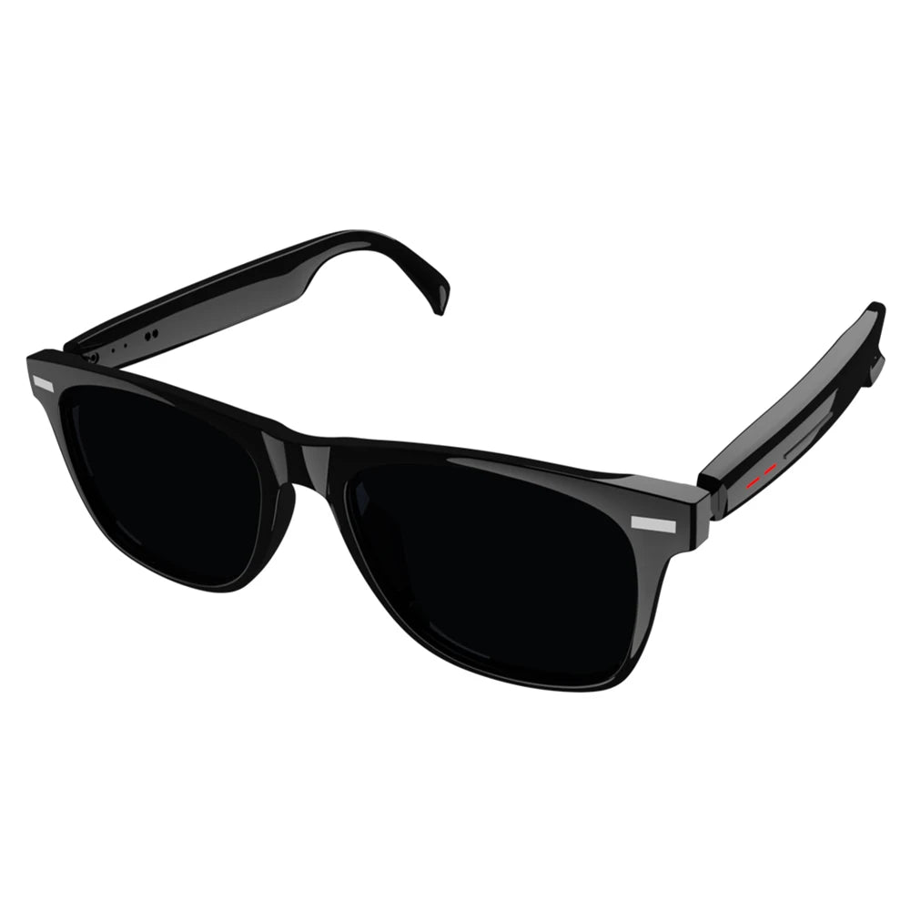 Smart Glasses AI Voice Assistant Camera Glasses Open Ear Sound Mic & Speakers Outdoor Sport Glasses with Camera for Men & Woman
