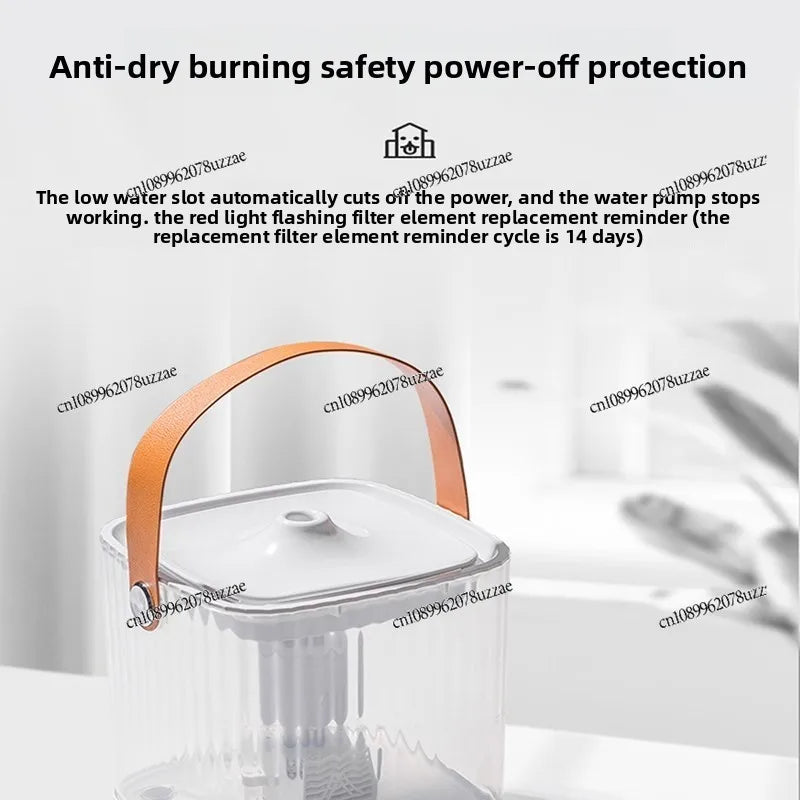 Smart Cat Water Dispenser Circulating Water and Electricity Separation Pump Pet Dog Feeding Water Induction Flow Drinker