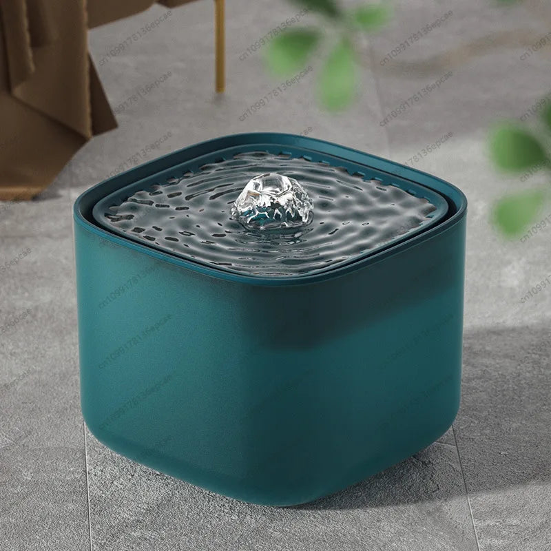 Cat water dispenser Automatic filter circulating live water Large capacity smart pet water dispenser