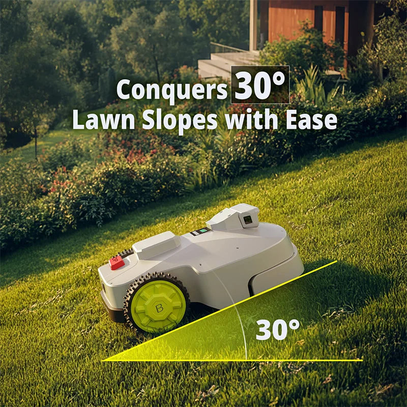 STLF Full Auto Smart Lawn Mower High Performance Home Garden Robot Mobile Control