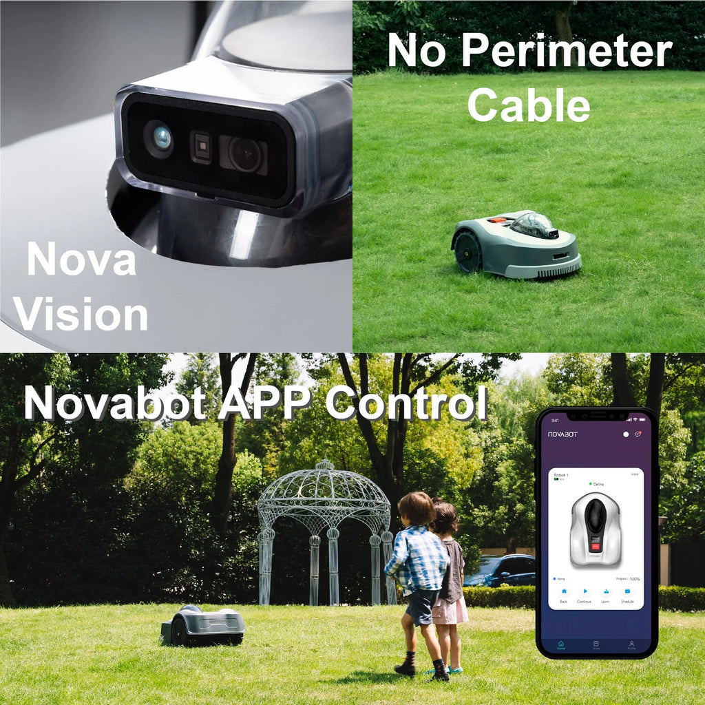 STLF Smart 21V 1600W Industrial Cordless Robotic Lawnmower