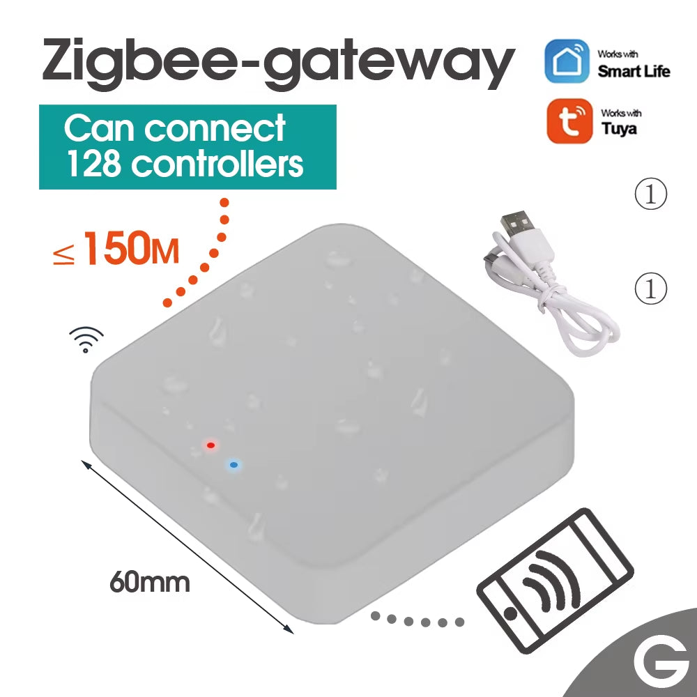 Brass Connecter Zigbee Smart Valve Intelligent Automatic Wifi Garden Water Timer for Sprinkler Hose Irrigation System Controller