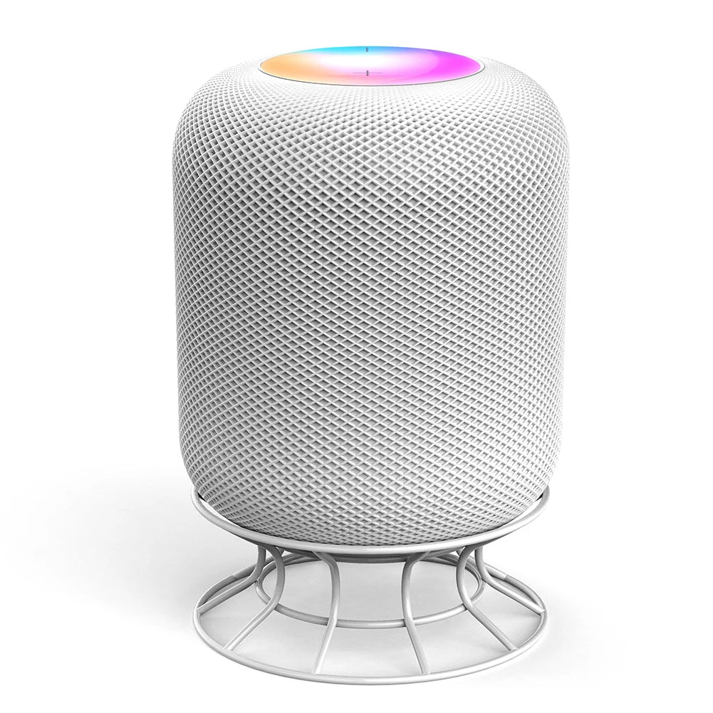 Hollowed Table Stand  For HomePod 2 2023 Desktop Mount Portable Smart Speaker Display Holder Bracket Safe Stable Support