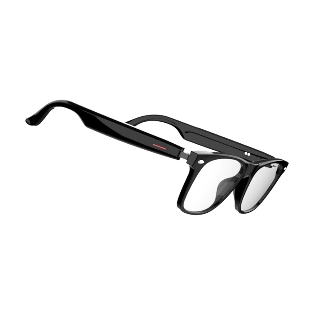 Smart Glasses AI Voice Assistant Camera Glasses Open Ear Sound Mic & Speakers Outdoor Sport Glasses with Camera for Men & Woman