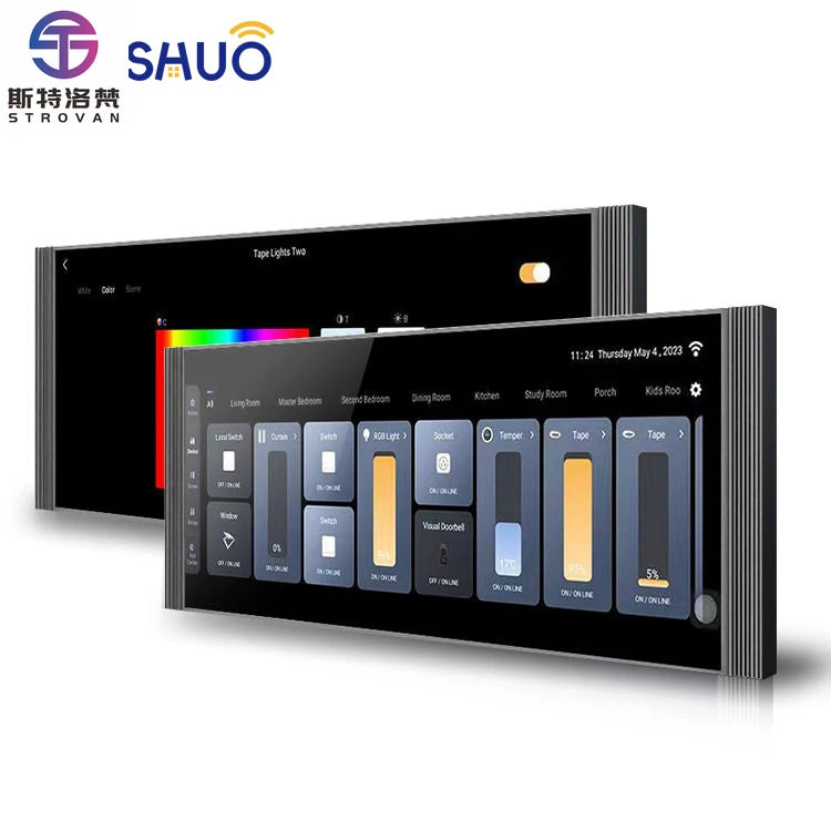 STLF 2025 New Smart Home 12-Inch Control Panel