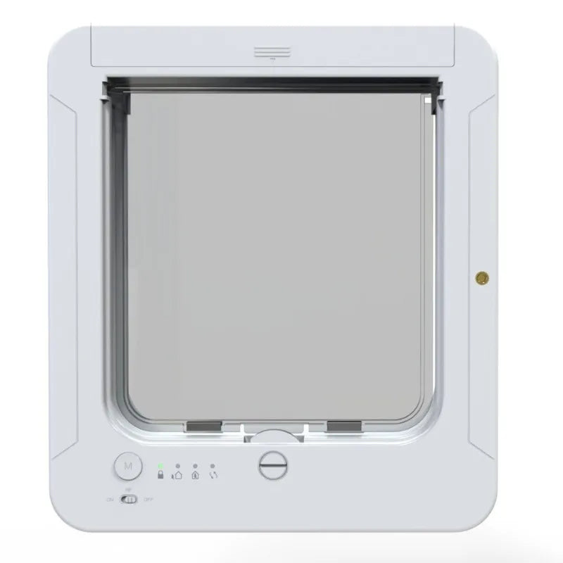 Smart cat door, automatic sensing, can control the direction of entry and exit Pet door, cat kennel cat
