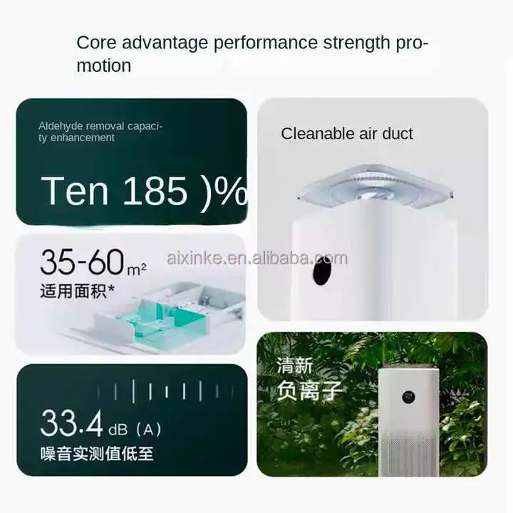 Formaldehyde Pet Smoking Purifier for  App Control WIFI Mijia Smart Air Purifier 4 Pro