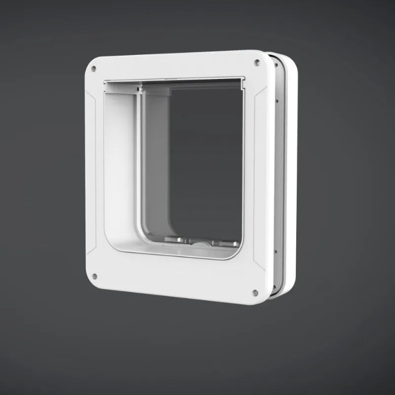 Smart cat door, automatic sensing, can control the direction of entry and exit Pet door, cat kennel cat