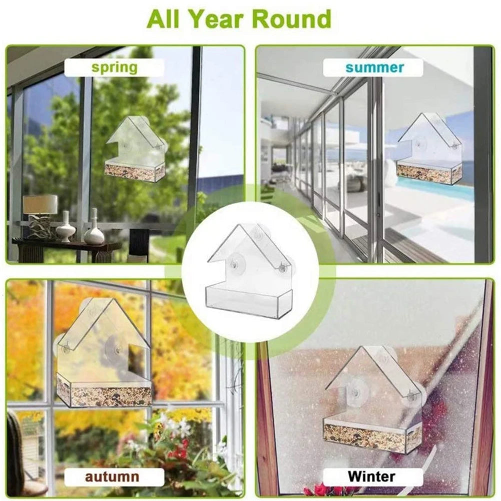 Smart Bird Feeding House with Camera