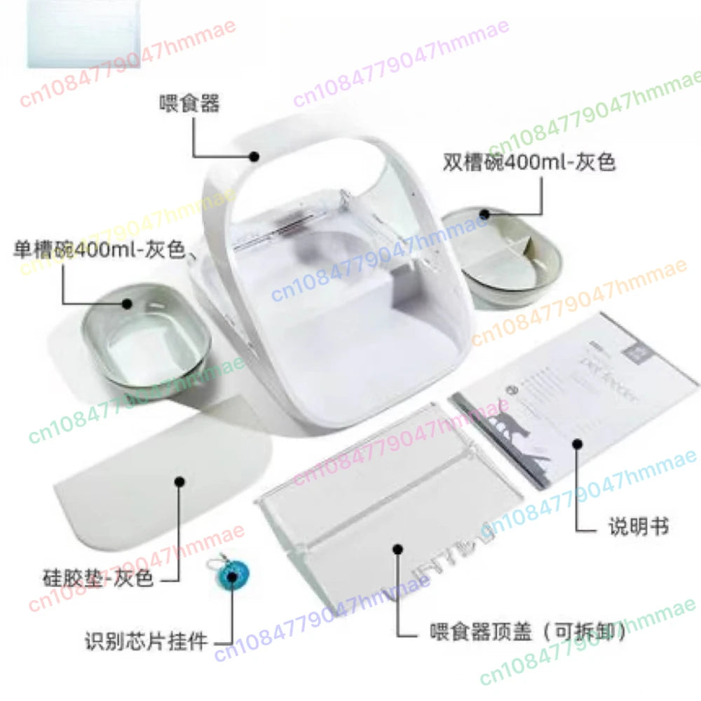 ‌Smart Motion Sensor Auto Pet Feeder with Anti-Pest & Timed Feeding (6L Capacity)