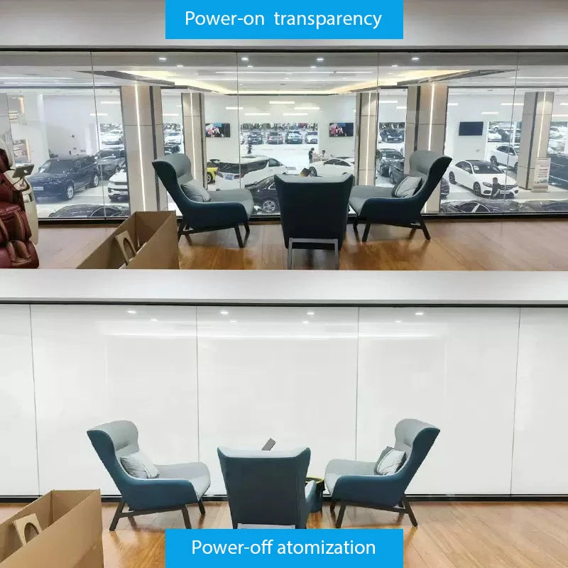 Manufacture Electric Car Glass Film Window Privacy Switchable Smart Glass Film for Building
