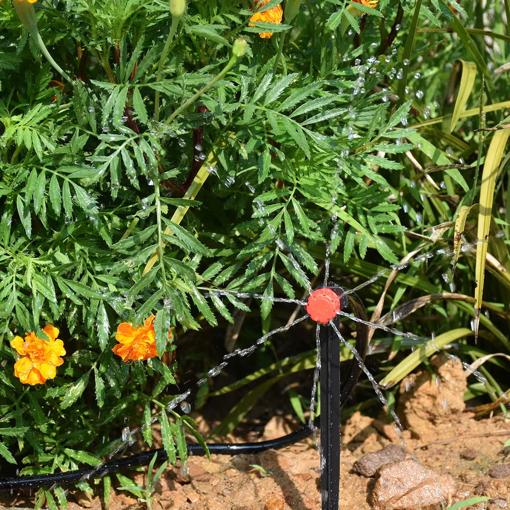 5-50M Smart Garden Automatic Watering System Kit 4/7Mm Micro Drip Irrigation Dropper DIY for Potted Plants Lawn Greenhouse
