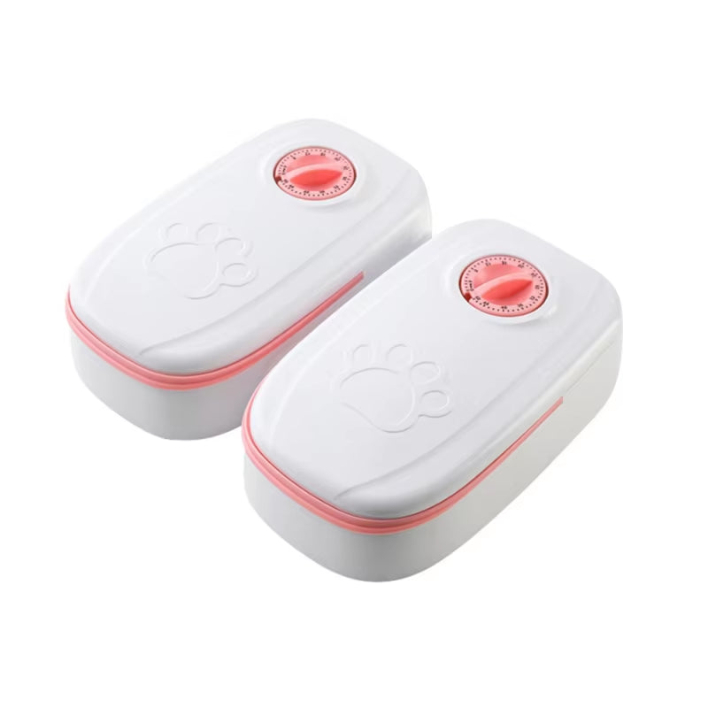 Pet Automatic Timing Feeder Detachable Auto Dog Dry Food Dispenser Smart Pet Food Feeder Timed for Cats Dogs