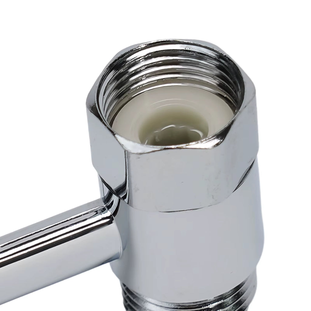 Shower Holder Degrees Rotatable No Punch Stand for Shower Head Brass Chrome Hand Shower Head Mounting DN15 1/2 Inch Thread