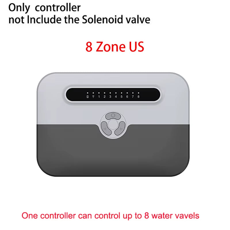Wifi Smart Sprinkler Controller 4/6/8 Zone Garden Watering Timer Smart Watering System Alexa Google Home Tuya Smart Life