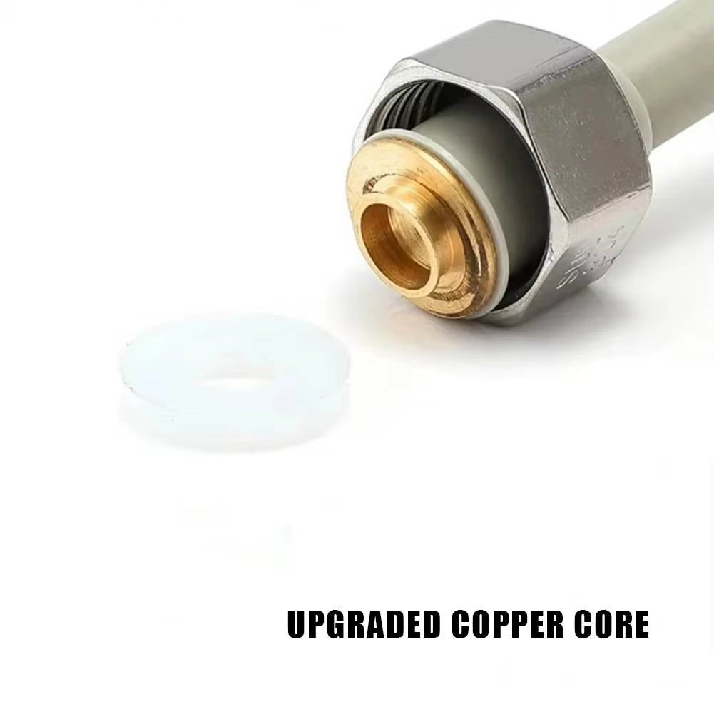 2M 3M 5M Spring Shower Hose Meters Water Plumbing Hose Plastic Bathroom Water Toilet Bidet Sprayer Telephone Line Soft Hoses