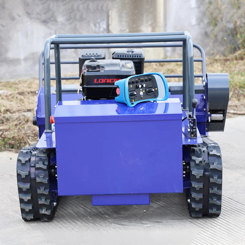 Customized High Quality All Terrain  Mower Can Cut Small Shrub forests Remote Control Flail Lawn Mower