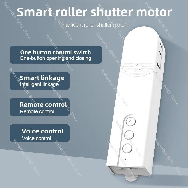 Bluetooth Smart Drawstring Curtain Motor Automatic Tuya Remote Control Zigbee Electric Bead Roller Blinds Motor