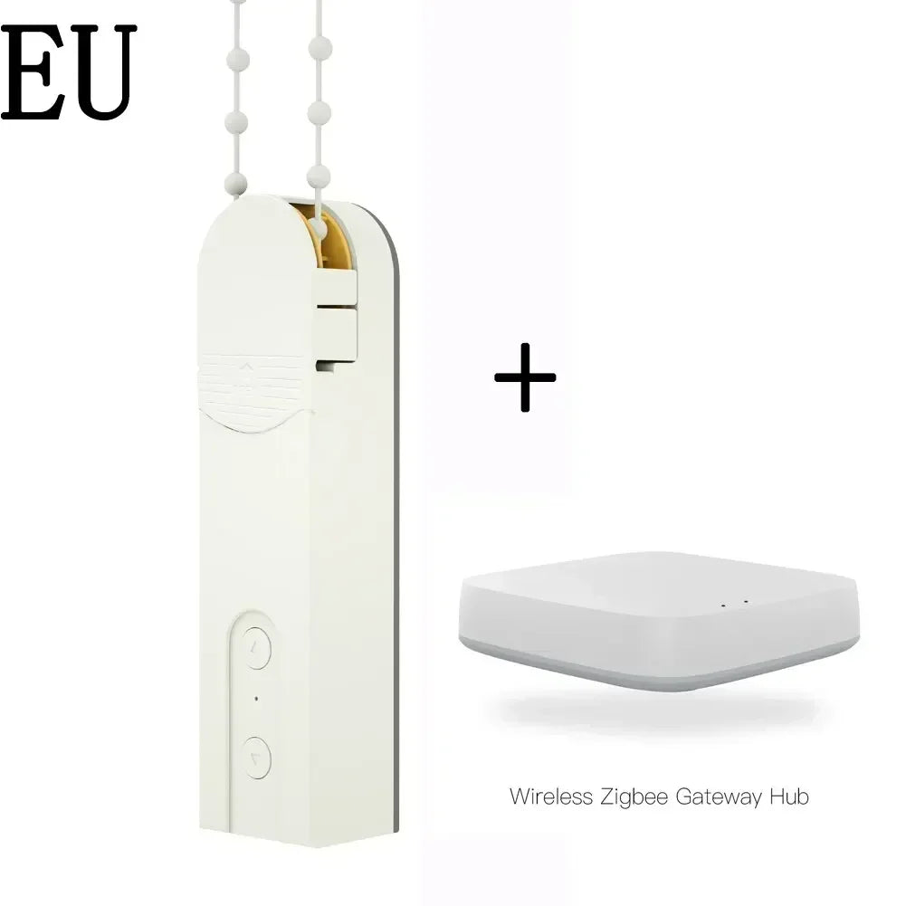 MOES New ZigBee Smart DIY Motorized Roller Blinds/Shades Drive Motor Hub Tuya Smart Life APP Alexa Google Home Voice Control