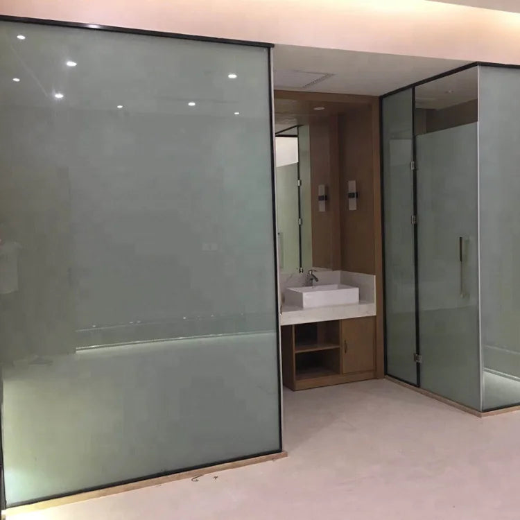 Customizable size High Quality Self Adhesive Electric Foil/Smart PDLC Film for Building Glass With Privacy Protection Switchable