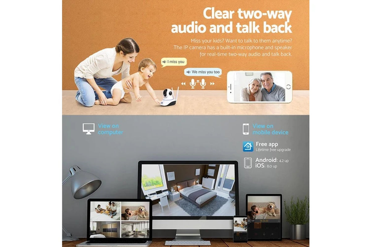 Ul-Tech 3MP Solar Security Camera