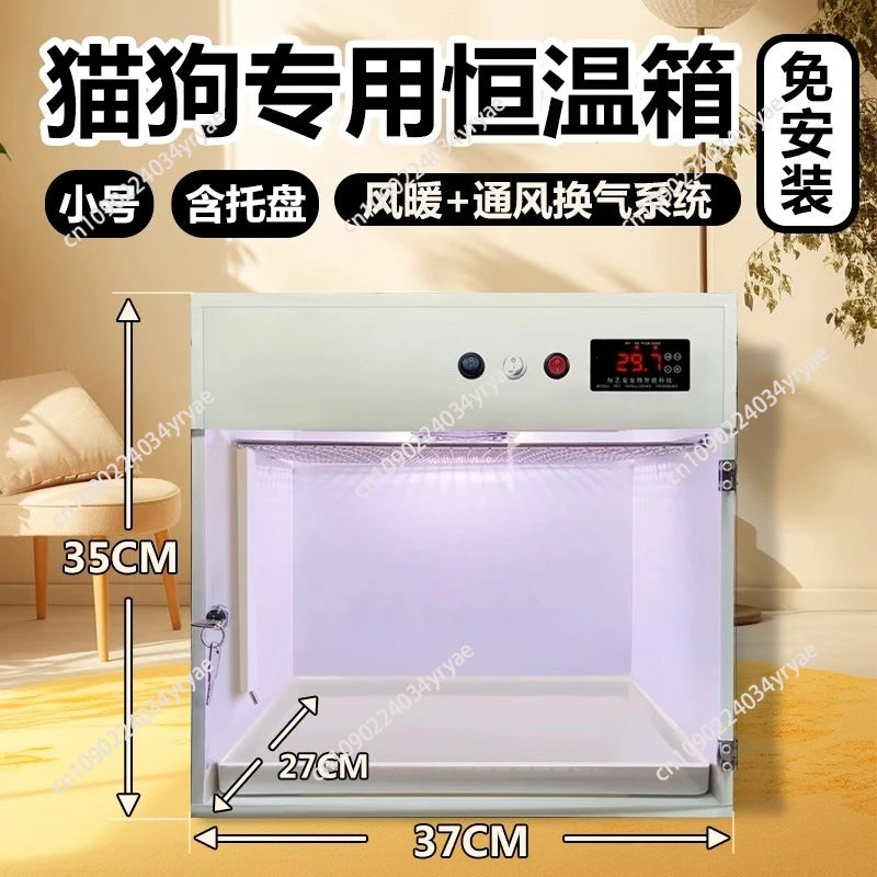 Pet Smart Incubator Cat Dog Cub Incubator Luxury Villa Warm Cat Cabinet