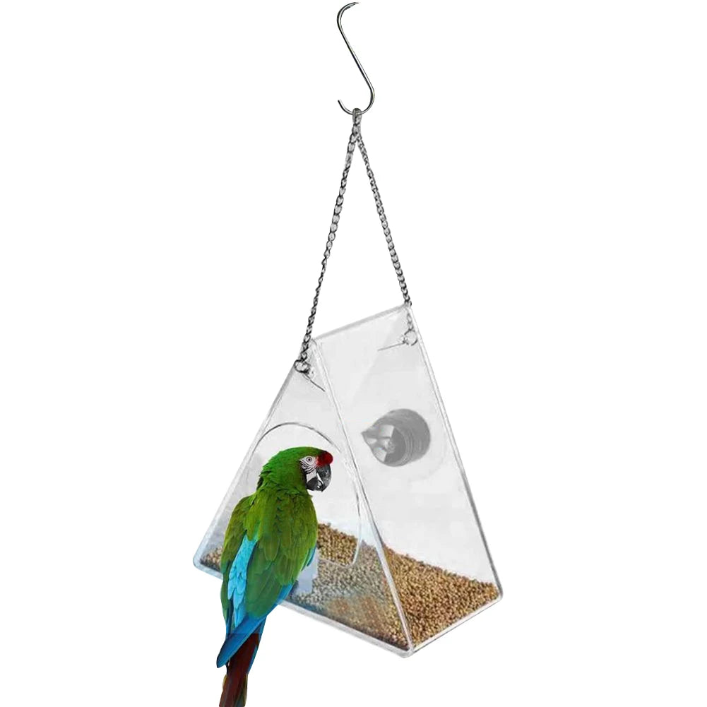 Smart Bird Feeding House with Camera