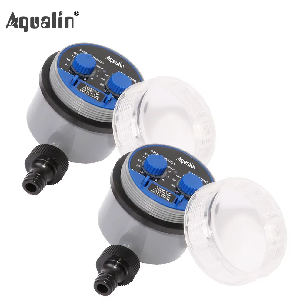 2Pcs  Smart Ball Valve Watering Timer Automatic Electronic Home Garden for Irrigation Used in the Garden , Yard #21025-2
