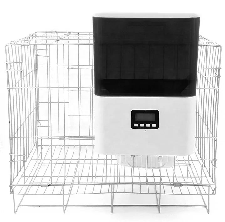 Cage Automatic Pet Timer Feeder 2.3 Liter Capacity Smart Distributor