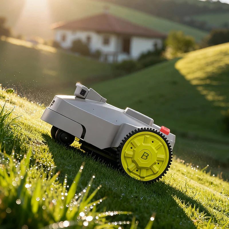 STLF Hot Sell APP Control Remote Control Small Rechargeable Electric Lawn Mower Robot Automatic Lawn Mower