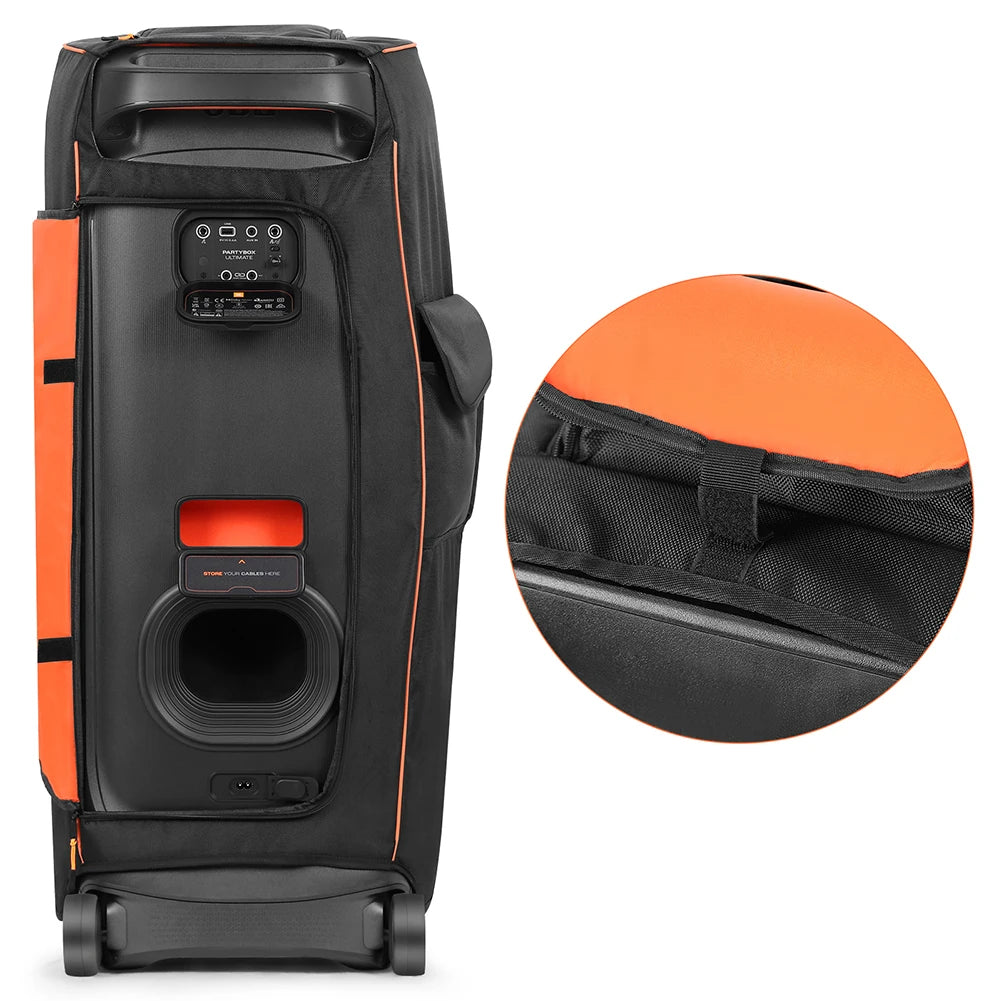 NEW Portable Speaker Dust Cover For JBL Partybox Organizer Bag Waterproof Speaker Case with Side Pocket Protective Storage Bag