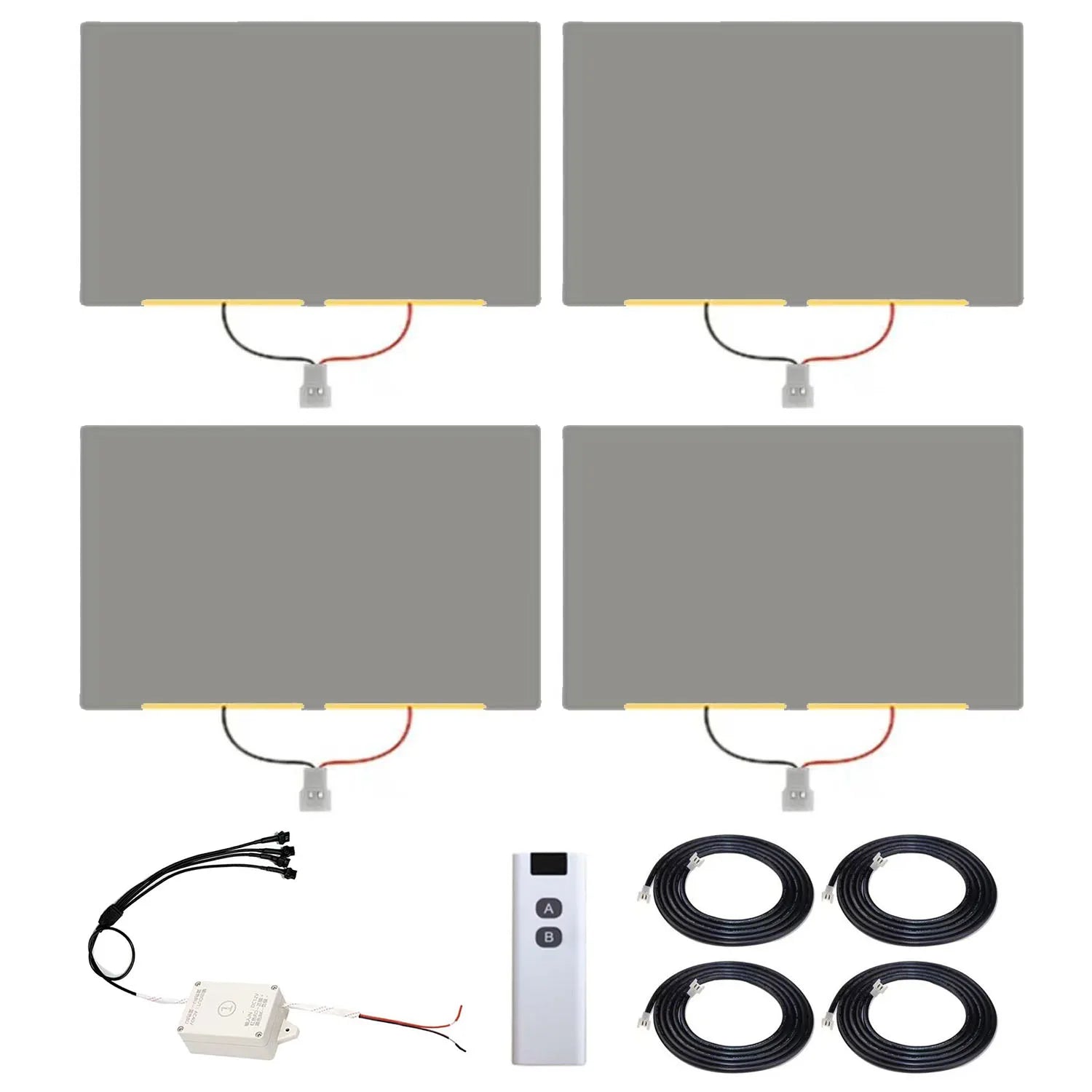 Smart PDLC Privacy Window Film for Automotive Window Tint Self-Adhesive Switchable Electric Remote Control PDLC Film  for Car