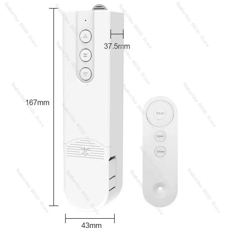 Bluetooth Smart Drawstring Curtain Motor Automatic Tuya Remote Control Zigbee Electric Bead Roller Blinds Motor